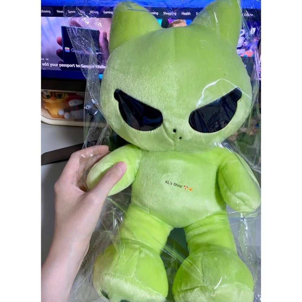 aespa Karina JUST 外星 大貓 小貓 長腿貓 坐姿貓 外星貓系列 韓站-細節圖3