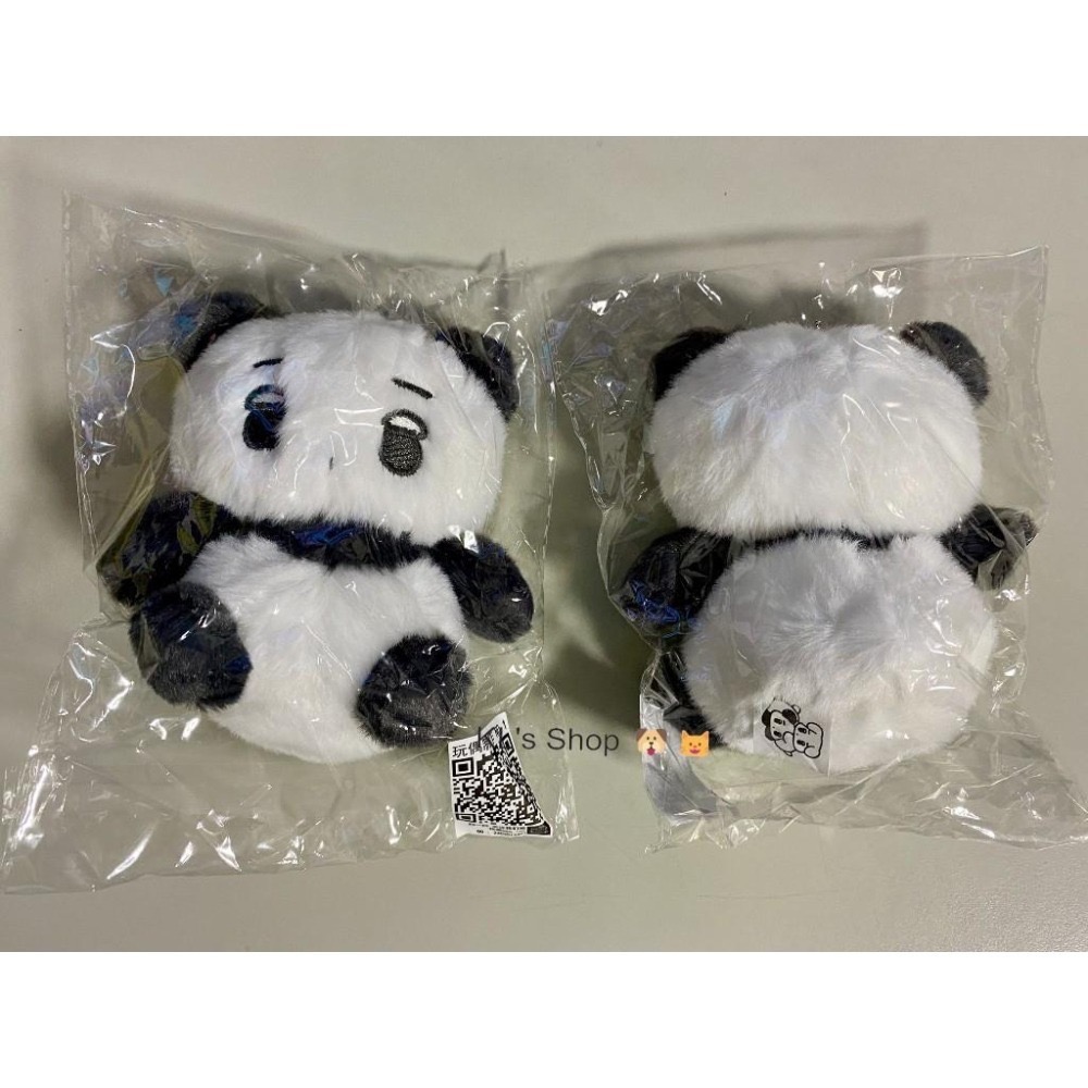 aespa Winter 咖哩熊貓 咖喱熊貓 站姿 坐姿 娃娃 玩偶 10cm galgyo-細節圖3