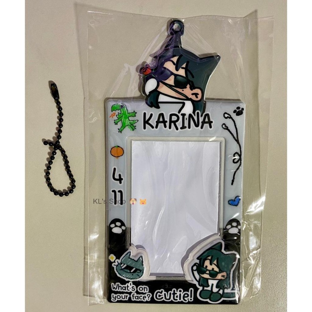 aespa Karina PVC卡套 小卡 泰站-細節圖5