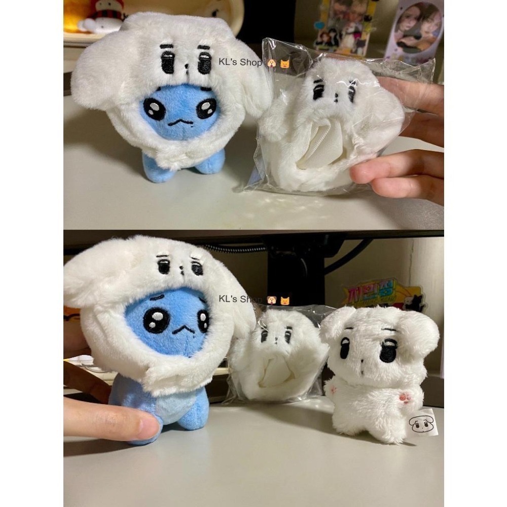 aespa Winter 咖哩狗 咖喱狗 galgyo 娃娃 玩偶 卡套 頭套  20cm10cm 棒球狗 哭哭狗 韓站-細節圖5