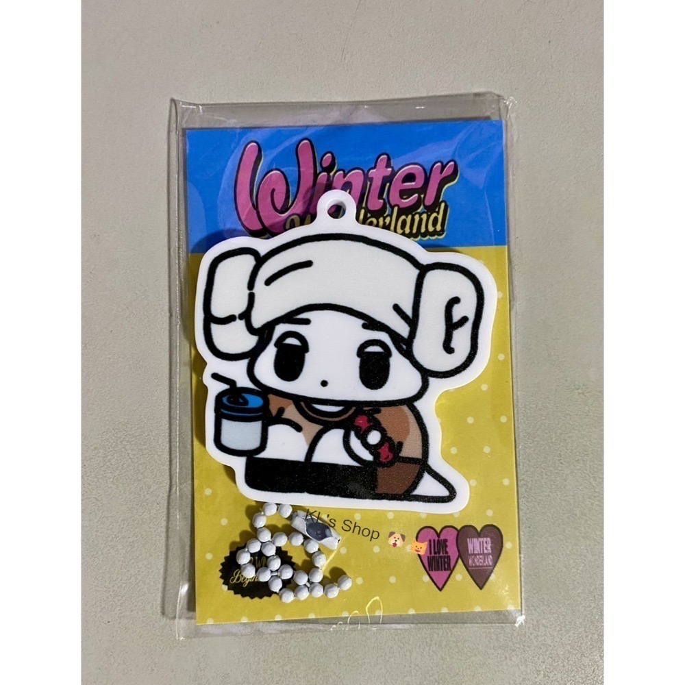 2026 aespa Winter 生咖 galgyo 咖喱狗 旼小鴨 特典 鑰匙圈 貼紙 明信片 小卡 娃娃 環保袋-規格圖10