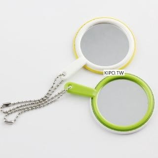 【台灣當天現貨-含稅可開發票】KIPO PIN_手柄隨身鏡 鏡子鑰匙圈 手拿鏡  DIY 材料 胸章耗材製作-細節圖2