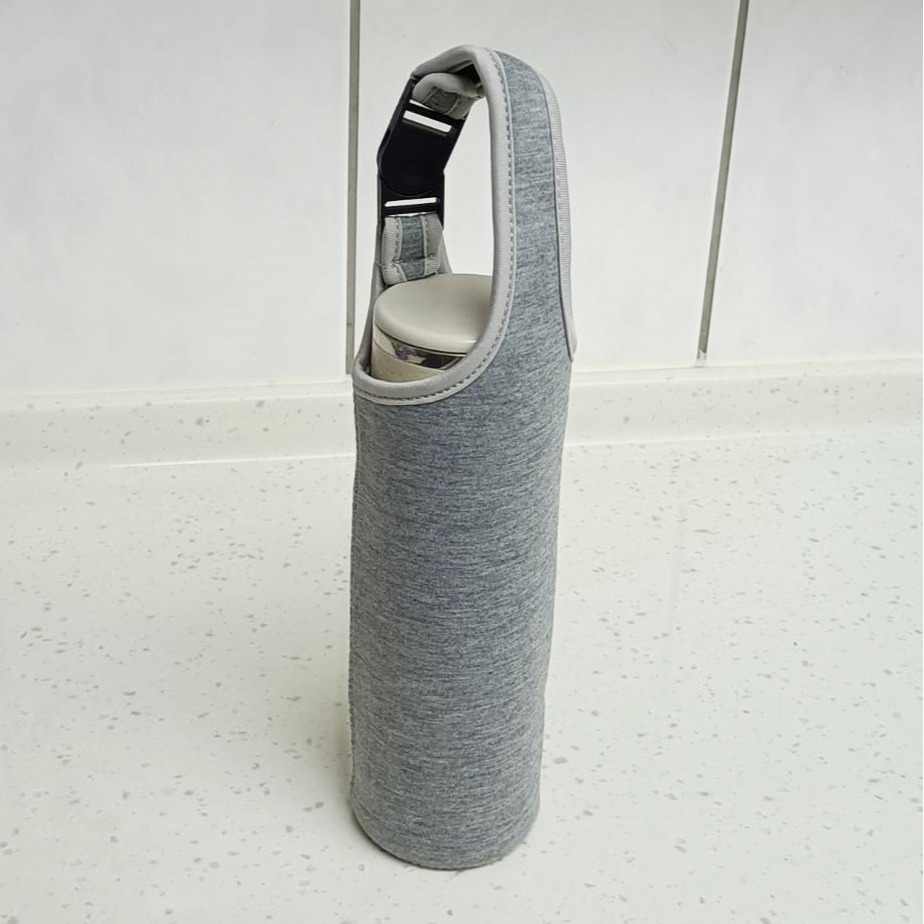 手提保溫杯套 手提杯套 環保提袋 水壺杯套 手壺提袋 環保杯套 水壺套 保溫瓶套《友百貨》-細節圖7