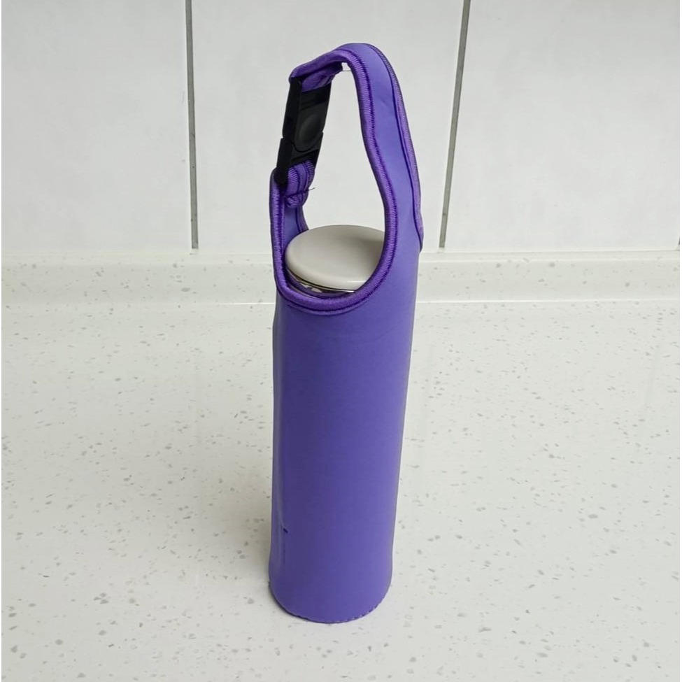 手提保溫杯套 手提杯套 環保提袋 水壺杯套 手壺提袋 環保杯套 水壺套 保溫瓶套《友百貨》-細節圖9