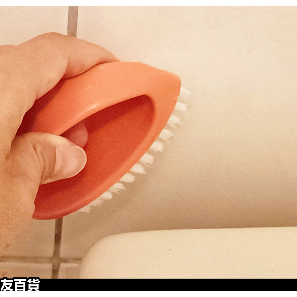 多功能蛋型 清潔刷 清洗刷 浴室刷 磁磚刷 地板刷 洗衣刷 浴廁刷 洗鞋刷 洗潔刷《友百貨》-細節圖8