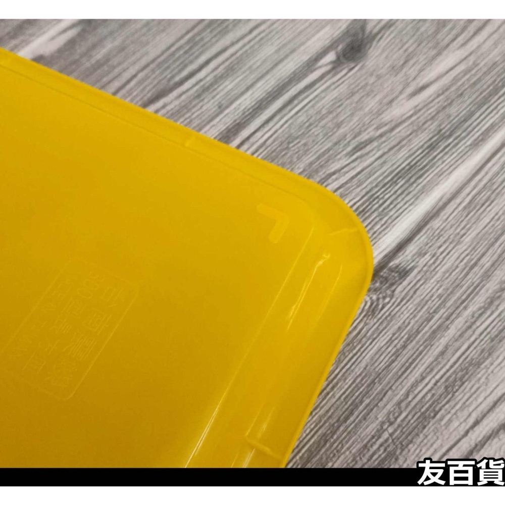 《友百貨》台灣製 長方皿 塑膠盤 長方盤 置物盤 瀝水盤 水杯盤 水果盤 茶盤-細節圖7