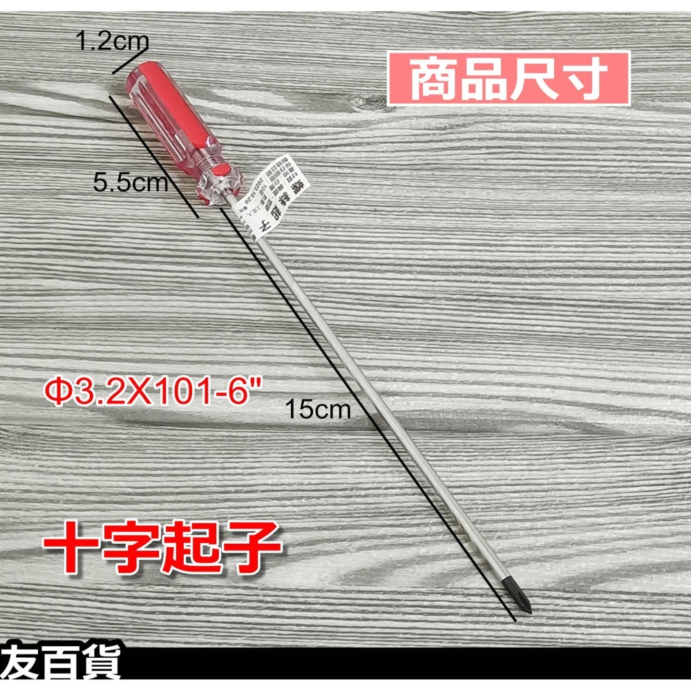 台灣製 神田螺絲起子 (十字起子/一字起子) 五金工具 手動起子《友百貨》-細節圖4