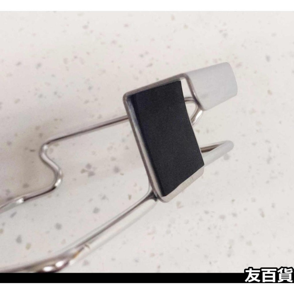 《友百貨》不鏽鋼 流理台垃圾袋掛架 門背式垃圾架不鏽鋼垃圾袋架 廚房抹布架 不鏽鋼毛巾架 門背掛架-細節圖6