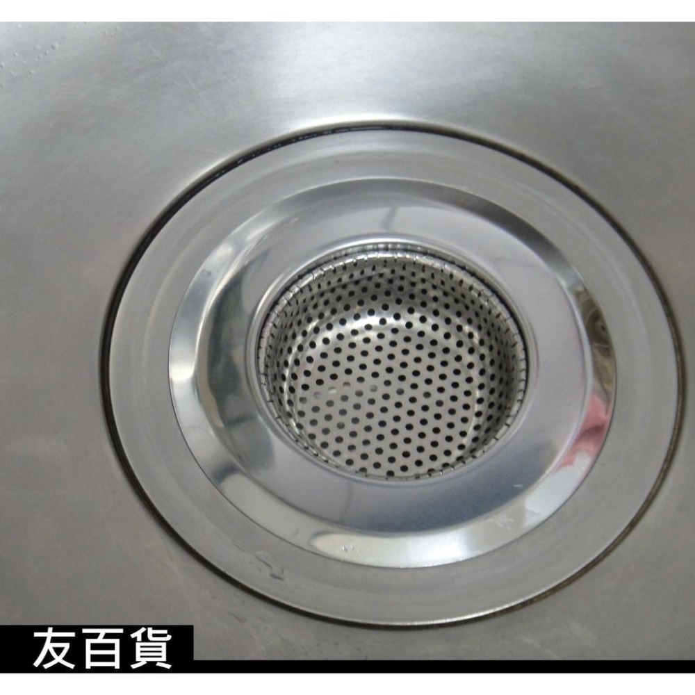 《友百貨》不鏽鋼水槽濾網 水槽濾水網 (硬網凹槽) 水槽過濾網 排水口濾網 排水孔濾網 流理台濾物器 濾水網 面盆濾網-細節圖7