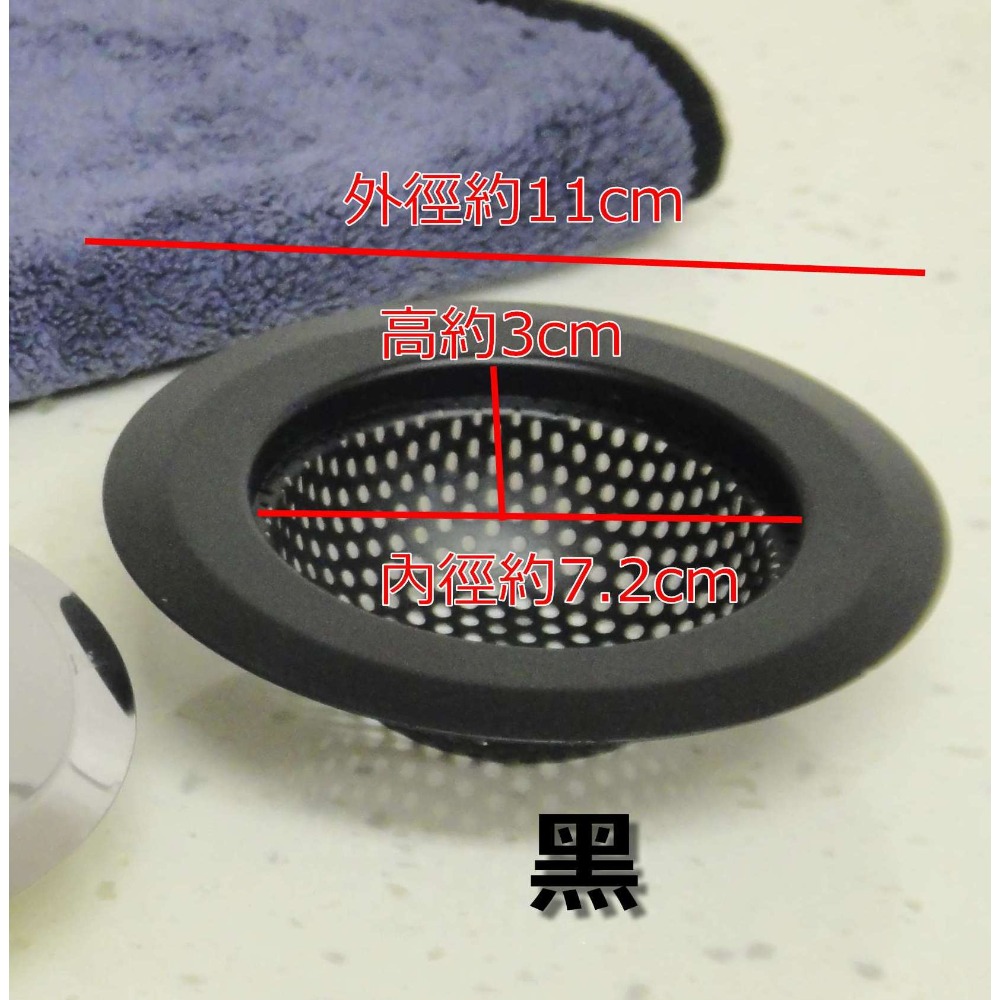 《友百貨》不鏽鋼水槽濾網 水槽濾水網 (硬網凹槽) 水槽過濾網 排水口濾網 排水孔濾網 流理台濾物器 濾水網 面盆濾網-規格圖7