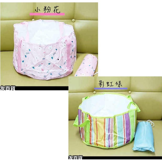 《友百貨》摺疊泡腳桶 大號泡腳水桶 折疊水桶 戶外水桶 釣魚水桶 置物桶 摺疊水桶 水盆 XK-80322-細節圖10