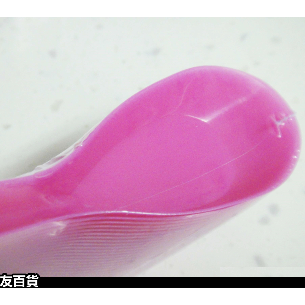 台灣製 紅運彎型湯匙(30支入) 紅色免洗湯匙 塑膠湯匙 拋棄式湯匙 外帶湯匙 中式湯匙 免洗餐具《友百貨》-細節圖2