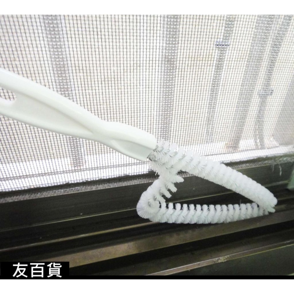 《友百貨》米諾諾 超硬毛 三角清潔刷 縫隙刷 磁磚刷 硬毛刷 門軌刷 浴廁刷 三角刷 142465-細節圖7