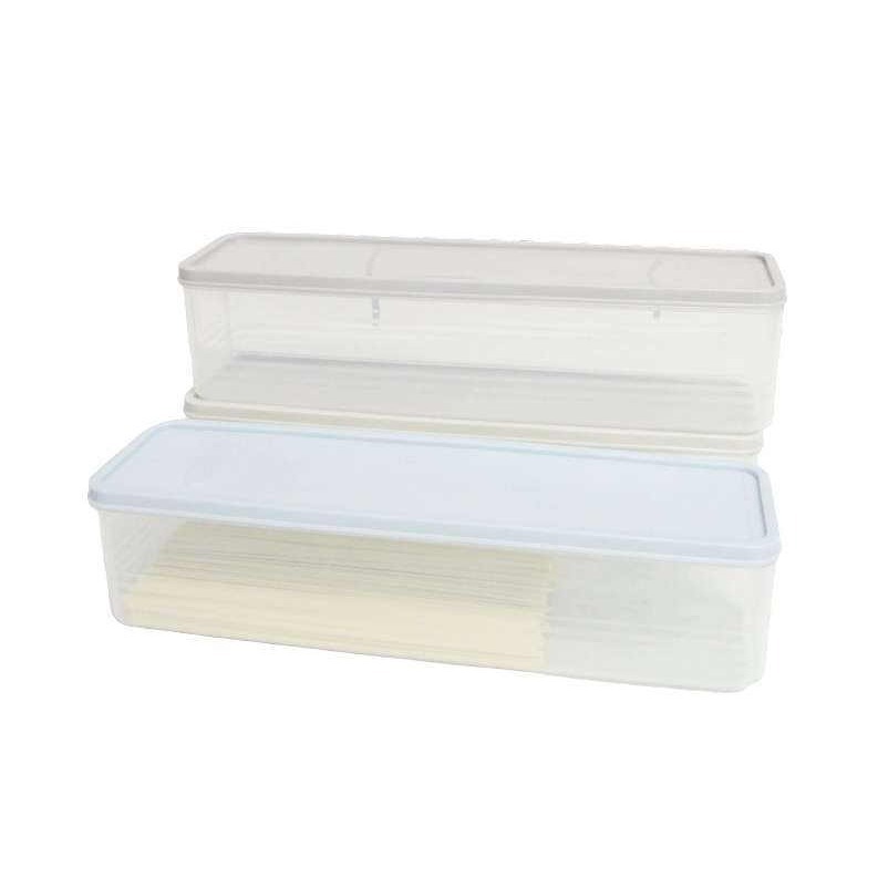 長型多用途儲存盒 長型麵條盒 食品盒 保鮮盒 收納盒 塑膠盒 分裝盒 食物盒《友百貨》-細節圖2