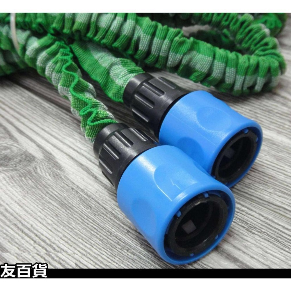 台灣製 神田伸縮水管2.5M (附噴水槍) 庭院水管 園藝水管 洗車水管 花灑 噴水槍頭 1260#《友百貨》-細節圖6