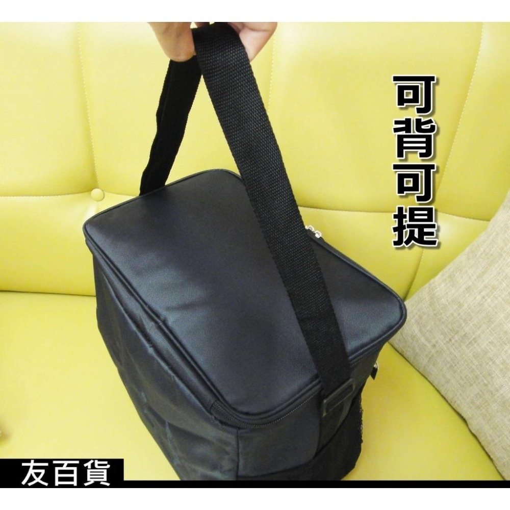 《友百貨》18公升 黑潮保溫保冷袋 保冰袋 野餐袋 外送袋 保溫袋 環保袋 優的生活大師 SB0760-細節圖5