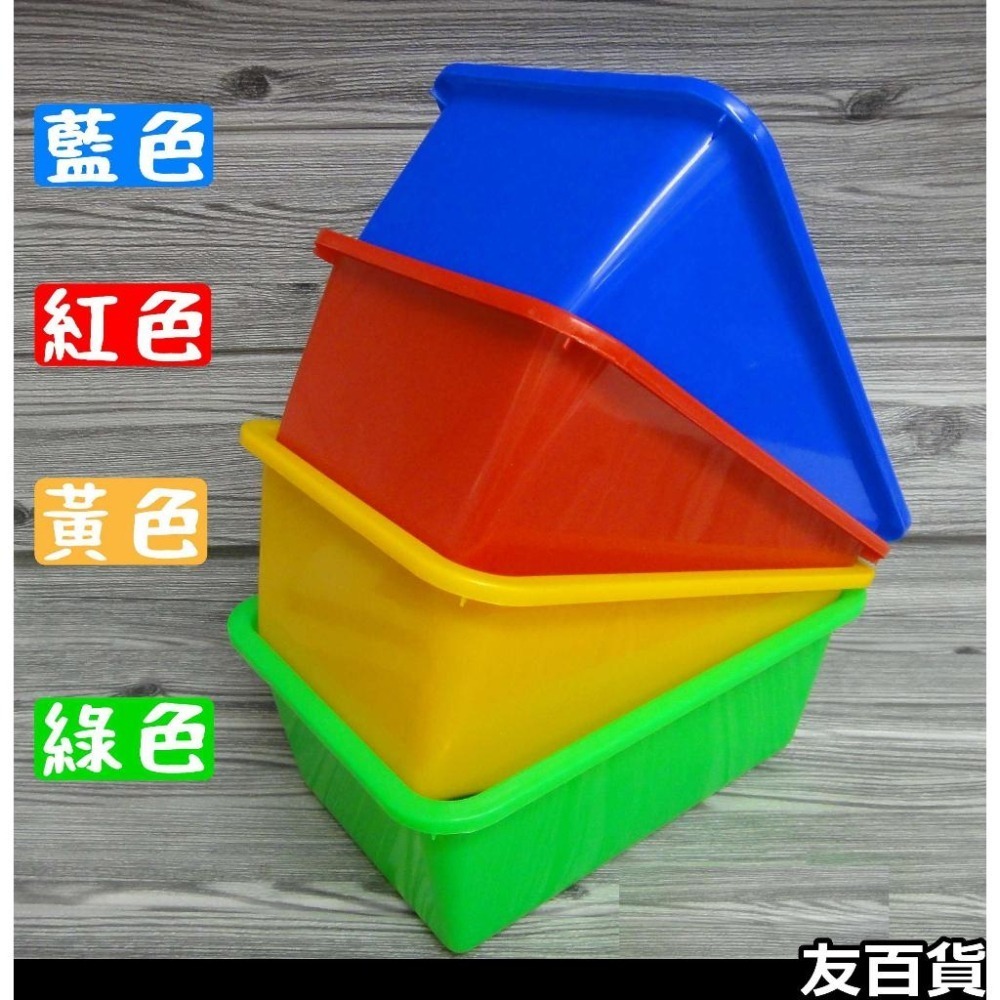 《友百貨》台灣製 深皿 塑膠盒 零件盒 收納盒 儲存盒 分類盒 整理盒-細節圖6