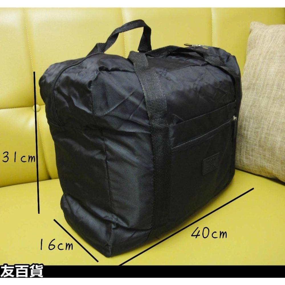 《友百貨》 摺疊旅行袋 行李桿掛袋 旅行收納袋 旅行收納包 摺疊收納包 衣物行李袋 旅行包 旅行手提包 旅行用品-細節圖3