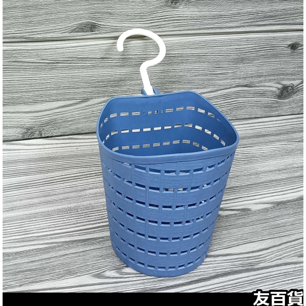 置物掛籃 居家收納掛籃 收納籃 文具籃 餐具籃 掛籃 花籃 筆筒 園藝掛籃 汽車置物籃《友百貨》-規格圖9