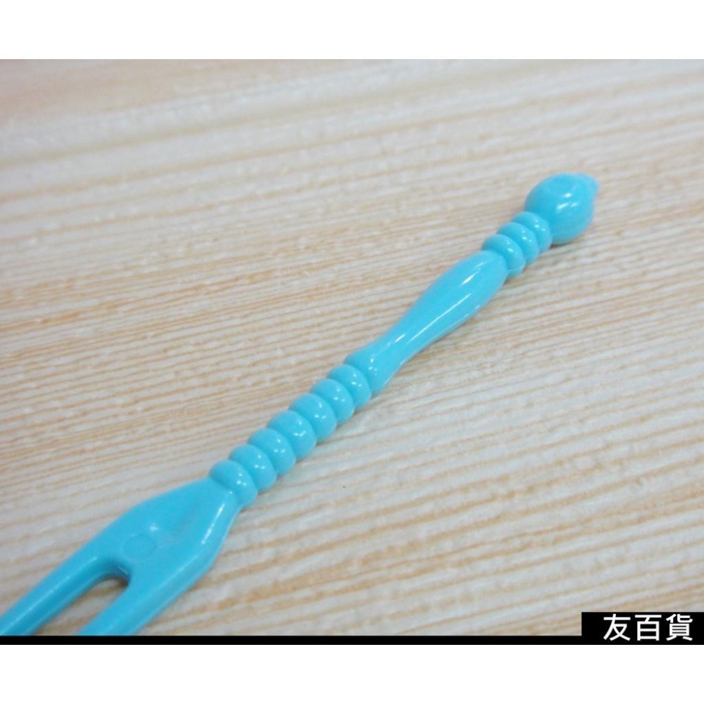 台灣製 水晶水果叉 (大包裝) 塑膠水果叉 水果叉子 蛋糕叉 塑膠餐具 PS-GRG905《友百貨》-細節圖4
