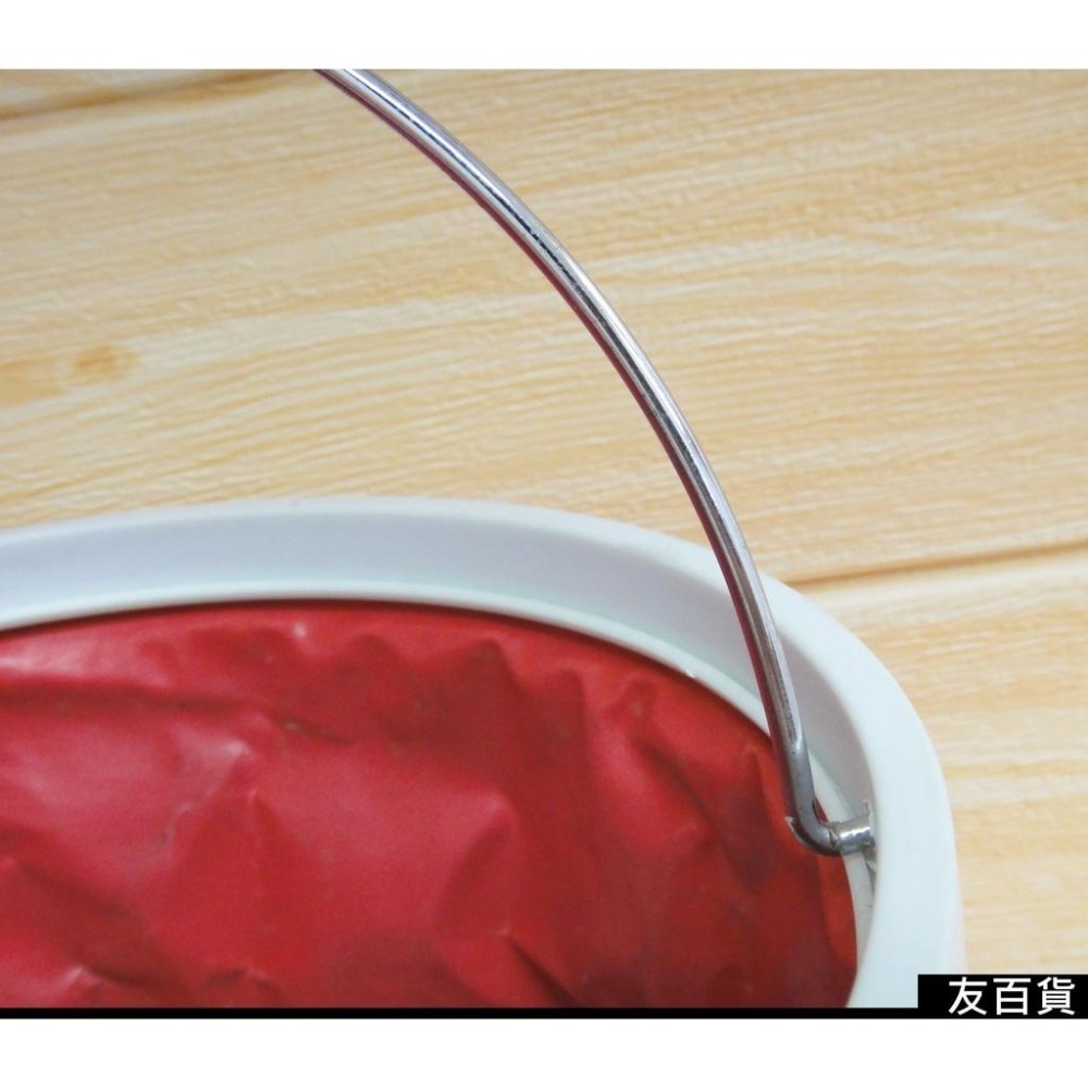 《友百貨》摺疊水桶 11公升 洗車水桶 伸縮水桶 戶外水桶 釣魚水桶 置物桶 折疊水桶-細節圖3