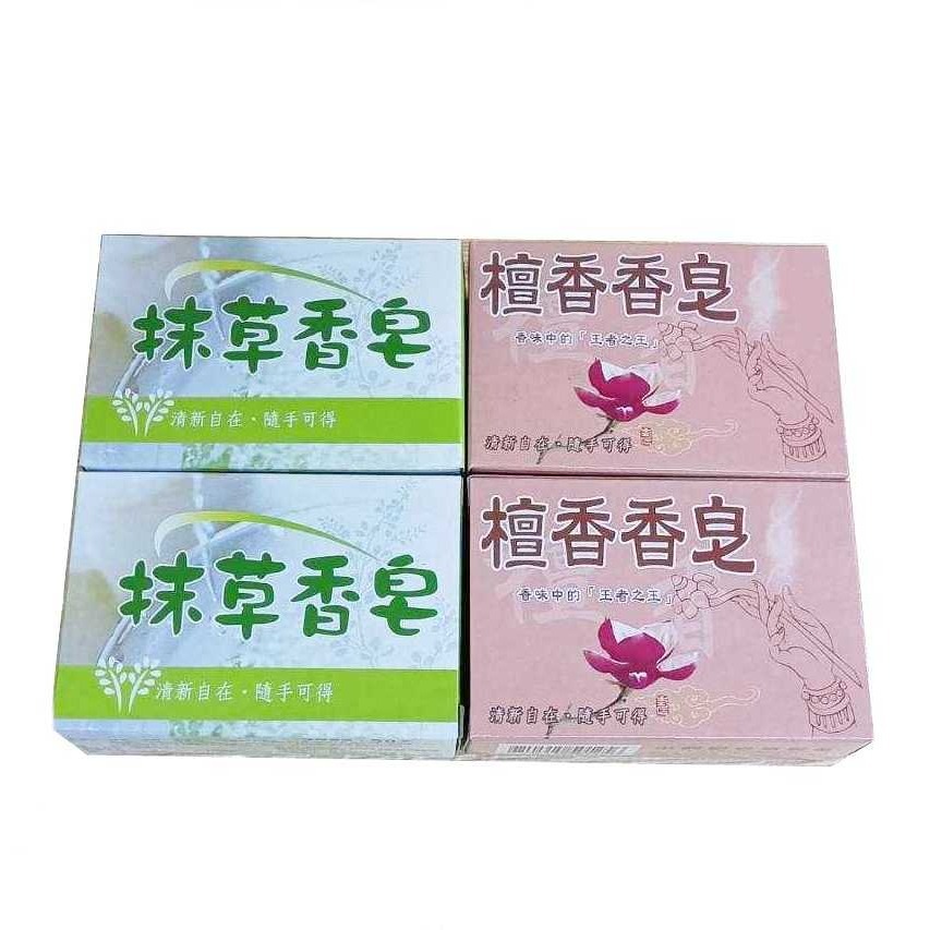 《友百貨》台灣製 中興 抹草香皂/檀香香皂 120g 沐浴皂 洗手皂 香皂 肥皂 中興肥皂 清新自在-細節圖2