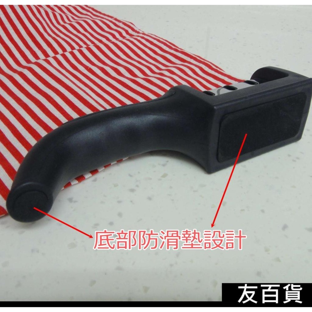 《友百貨》廚房好幫手 三段磨刀器 快速磨刀器 廚房磨刀器 磨刀石 磨刀具 磨刀神器-細節圖4