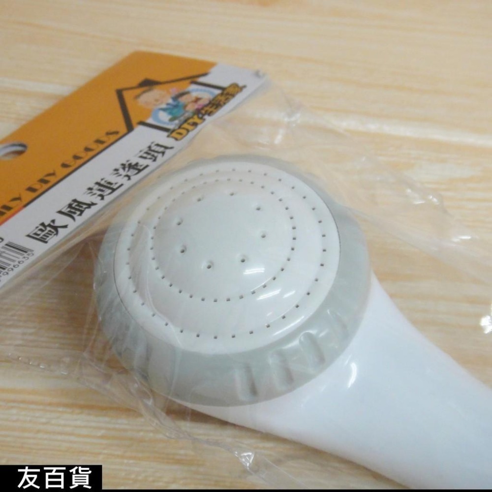 台灣製 歐風蓮蓬頭 沐浴花灑 單段蓮蓬頭 沐浴器 淋浴器 沖水器 NM-6050《友百貨》-細節圖2
