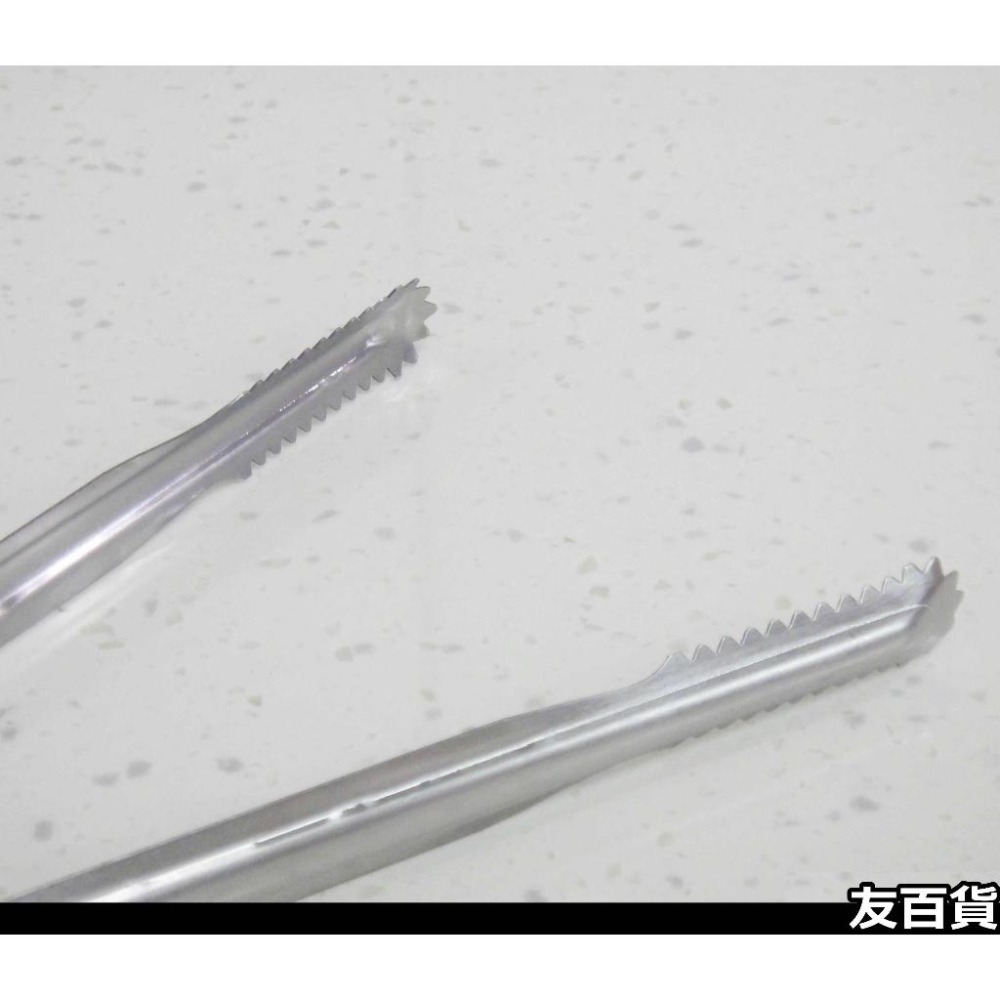 《友百貨》台灣製 漢昌不鏽鋼烤肉夾 不鏽鋼夾子 不鏽鋼料理夾 烤肉夾 牛排夾 披隡夾 麵包夾 垃圾夾-細節圖5