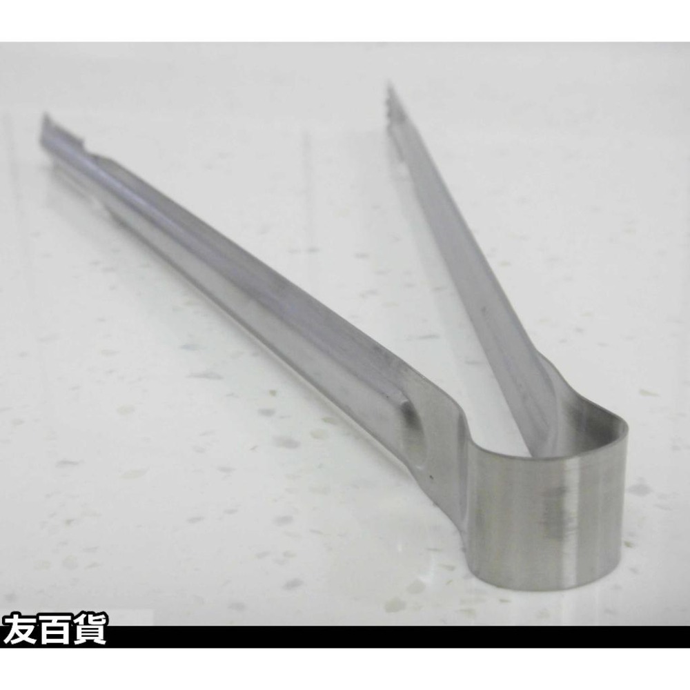 《友百貨》台灣製 漢昌不鏽鋼烤肉夾 不鏽鋼夾子 不鏽鋼料理夾 烤肉夾 牛排夾 披隡夾 麵包夾 垃圾夾-細節圖6