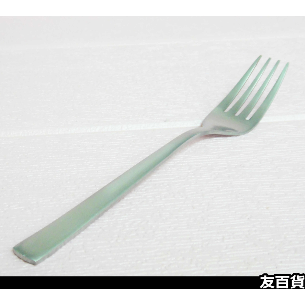 《友百貨》55樂司不鏽鋼大餐叉 食用級304 牛排叉 水果叉 叉子 西餐叉 大叉子 環保餐具 SGS檢驗合格 K3655-細節圖6