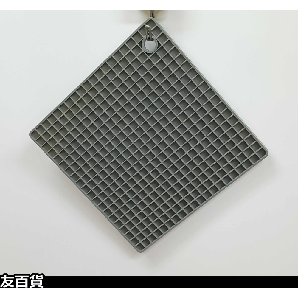 加厚耐熱矽膠隔熱墊 矽膠鍋墊 止滑墊 防燙墊 方形鍋墊 餐墊 桌墊 矽膠墊《友百貨》-細節圖5