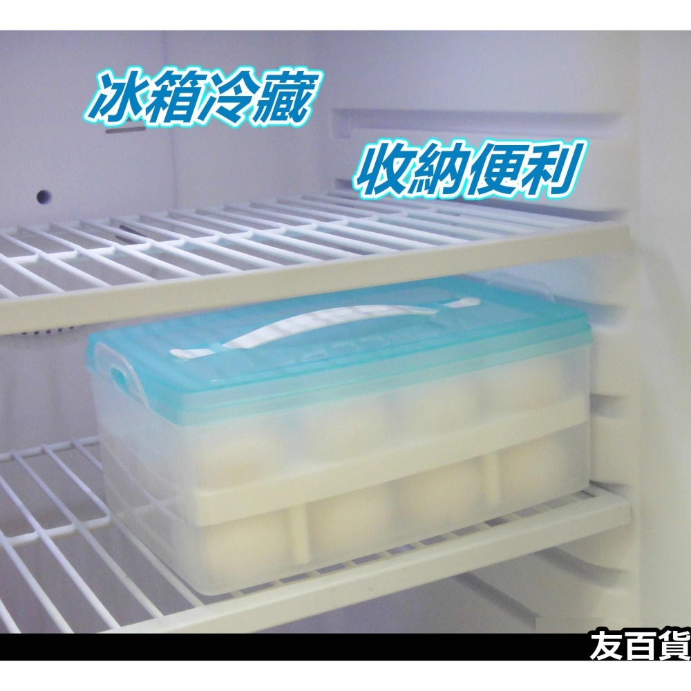 24格雙層雞蛋盒 蛋盒 可疊加雞蛋盒 雞蛋盒 雞蛋放置盒 雞蛋保護盒 食品收納 雞蛋保護 露營野炊《友百貨》-細節圖8