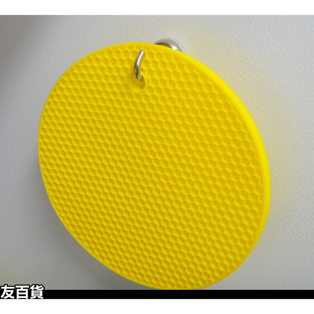 圓形矽膠隔熱墊 矽膠鍋墊 蜂巢隔熱墊 止滑墊 防燙墊 餐墊 桌墊 蜂窩格《友百貨》-規格圖9