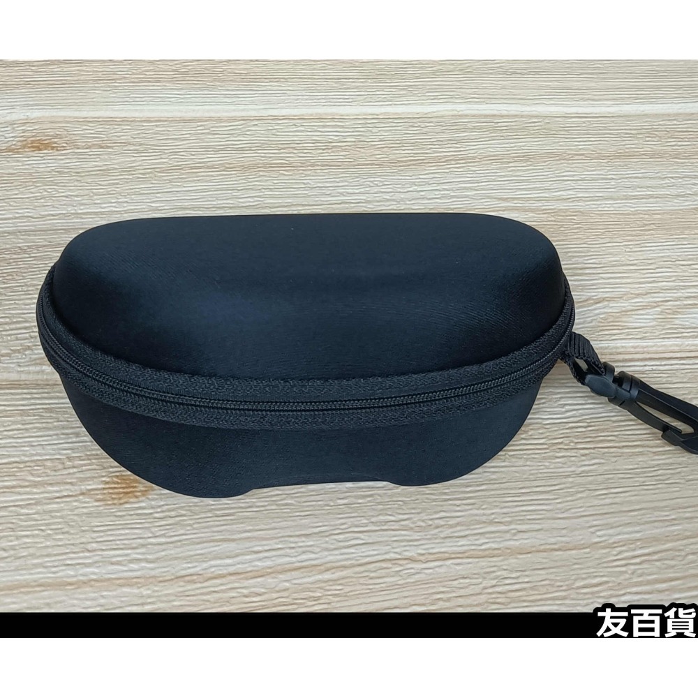 (掛勾款)耐壓眼鏡盒 抗壓眼鏡盒 防摔眼鏡盒 攜帶眼鏡盒 旅行眼鏡盒 加大收納盒 旅行收納盒《友百貨》-規格圖8