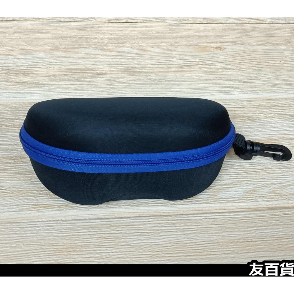 (掛勾款)耐壓眼鏡盒 抗壓眼鏡盒 防摔眼鏡盒 攜帶眼鏡盒 旅行眼鏡盒 加大收納盒 旅行收納盒《友百貨》-規格圖8