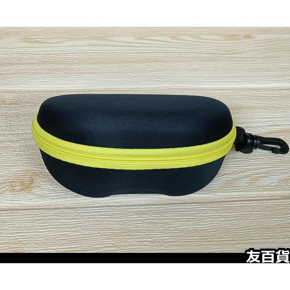 (掛勾款)耐壓眼鏡盒 抗壓眼鏡盒 防摔眼鏡盒 攜帶眼鏡盒 旅行眼鏡盒 加大收納盒 旅行收納盒《友百貨》-規格圖8