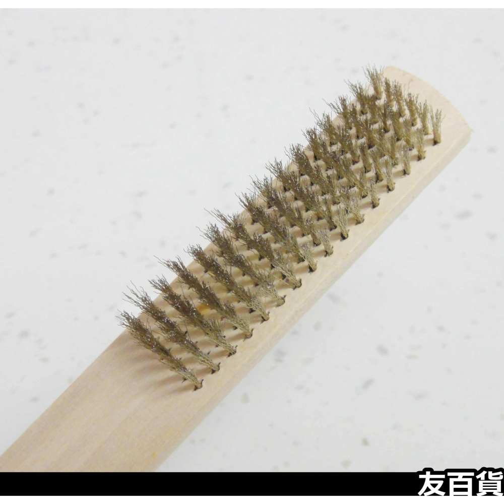 《友百貨》台灣製 名仕兩用烤肉刷組 木頭烤肉刷 燒烤刷 烤網刷 醬料刷 中秋節烤肉 清潔刷 刷子 油刷 BS547-細節圖4