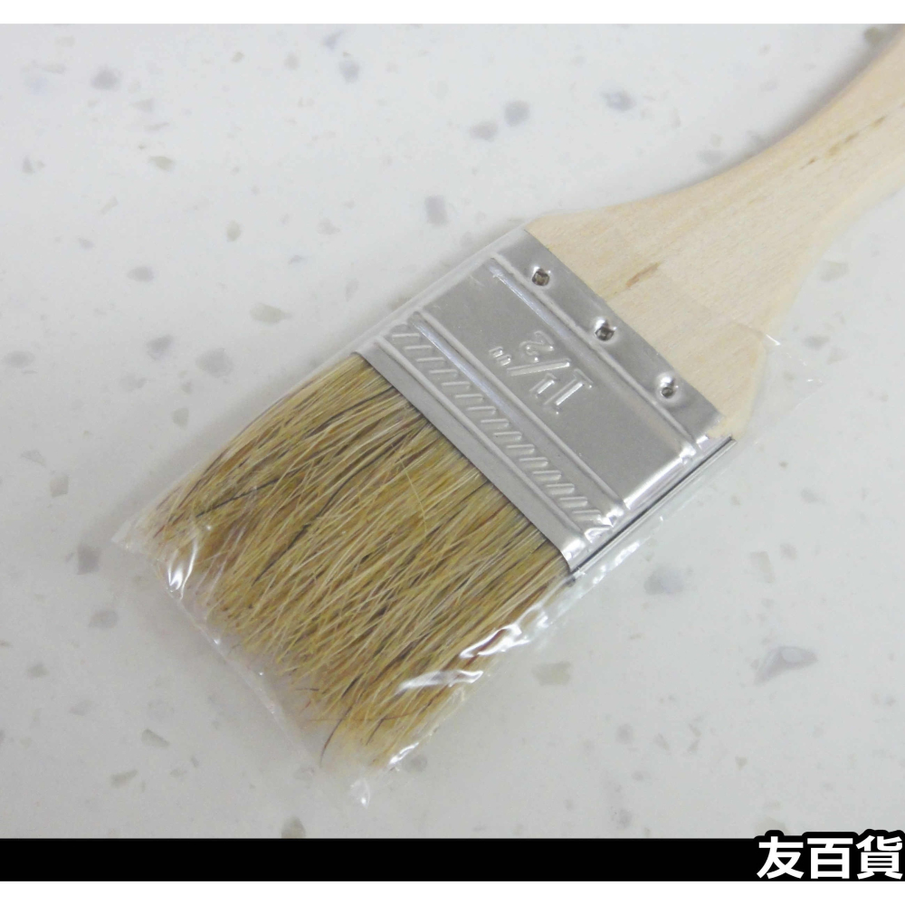 《友百貨》台灣製 名仕兩用烤肉刷組 木頭烤肉刷 燒烤刷 烤網刷 醬料刷 中秋節烤肉 清潔刷 刷子 油刷 BS547-細節圖6