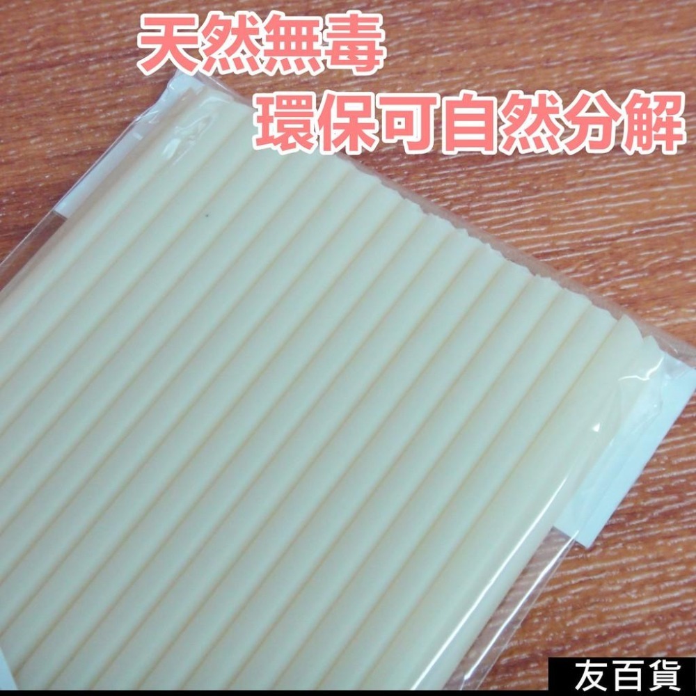《友百貨》台灣製 家是美小麥吸管-斜口(35入) 環保吸管 自然分解 天然無毒 一次性吸管 免洗吸管 飲料吸管-細節圖2