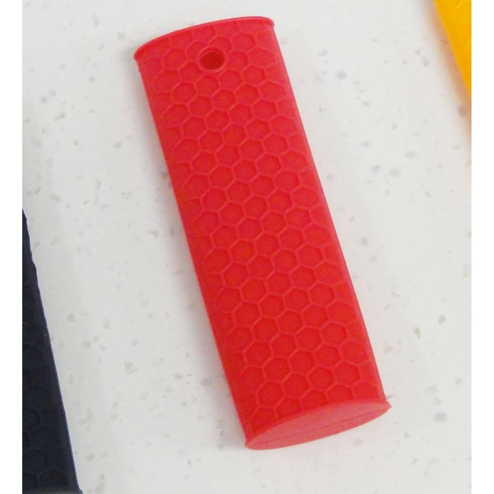 《友百貨》蜂巢矽膠鍋把套 防滑鍋把套 隔熱鍋把套 防燙鍋把 鍋柄套 隔熱套 止滑套 鍋柄套 防燙套-規格圖7