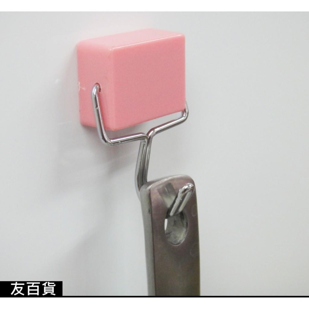 日式無痕磁鐵掛勾 方形磁鐵掛鉤 掛鉤 冰箱掛勾 無痕掛勾 磁石掛勾 廚房掛鉤 無痕免釘 浴室掛勾 辦公室掛勾《友百貨》-細節圖5