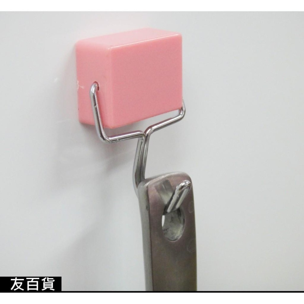 日式無痕磁鐵掛勾 方形磁鐵掛鉤 掛鉤 冰箱掛勾 無痕掛勾 磁石掛勾 廚房掛鉤 無痕免釘 浴室掛勾 辦公室掛勾《友百貨》-細節圖5