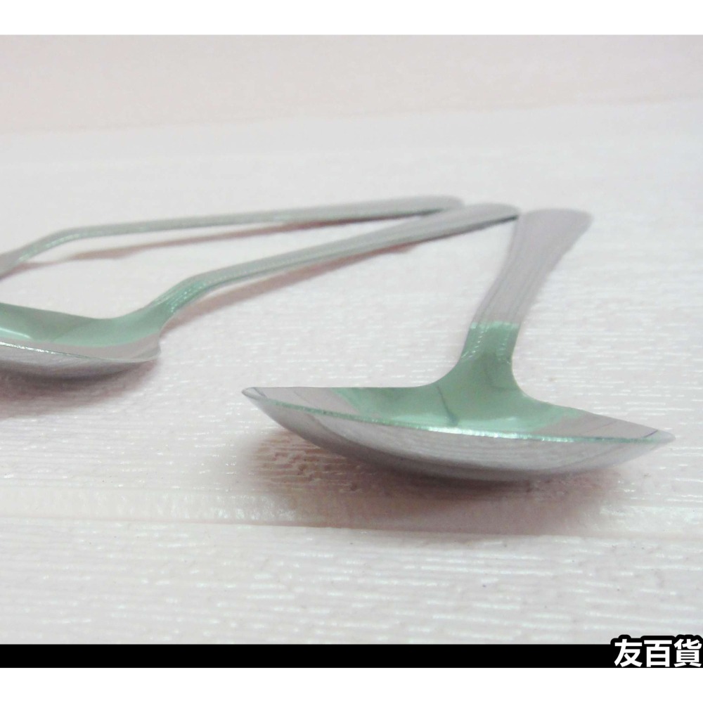 萬點花大圓匙 中圓匙 (3入裝) 不鏽鋼湯匙 鐵湯匙 勺子 圓湯匙 環保餐具 冰勺 SGS檢驗合格《友百貨》-細節圖5