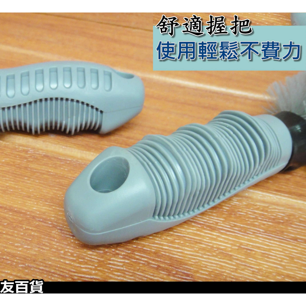 《友百貨》車用輪胎清潔刷(長型) 輪胎刷 輪框刷 輪框刷子 汽車刷 浴廁刷 鬃刷 洗車工具 汽車美容 自助洗車-細節圖4