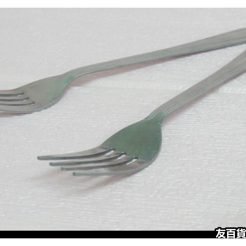 《友百貨》萬點花大叉(3入裝) 不銹鋼叉子 餐子 不鏽鋼餐具 牛排叉 水果叉 西餐叉 環保餐具 SGS檢驗合格-細節圖3