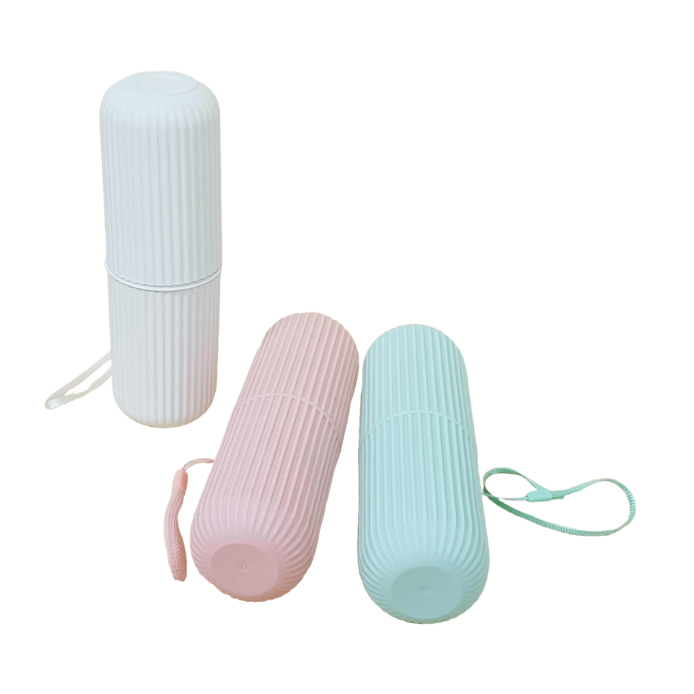 《友百貨》旅行牙刷盒 旅行潄口杯 外出牙刷盒 旅行用品 攜帶牙刷盒 便攜牙刷盒-細節圖2