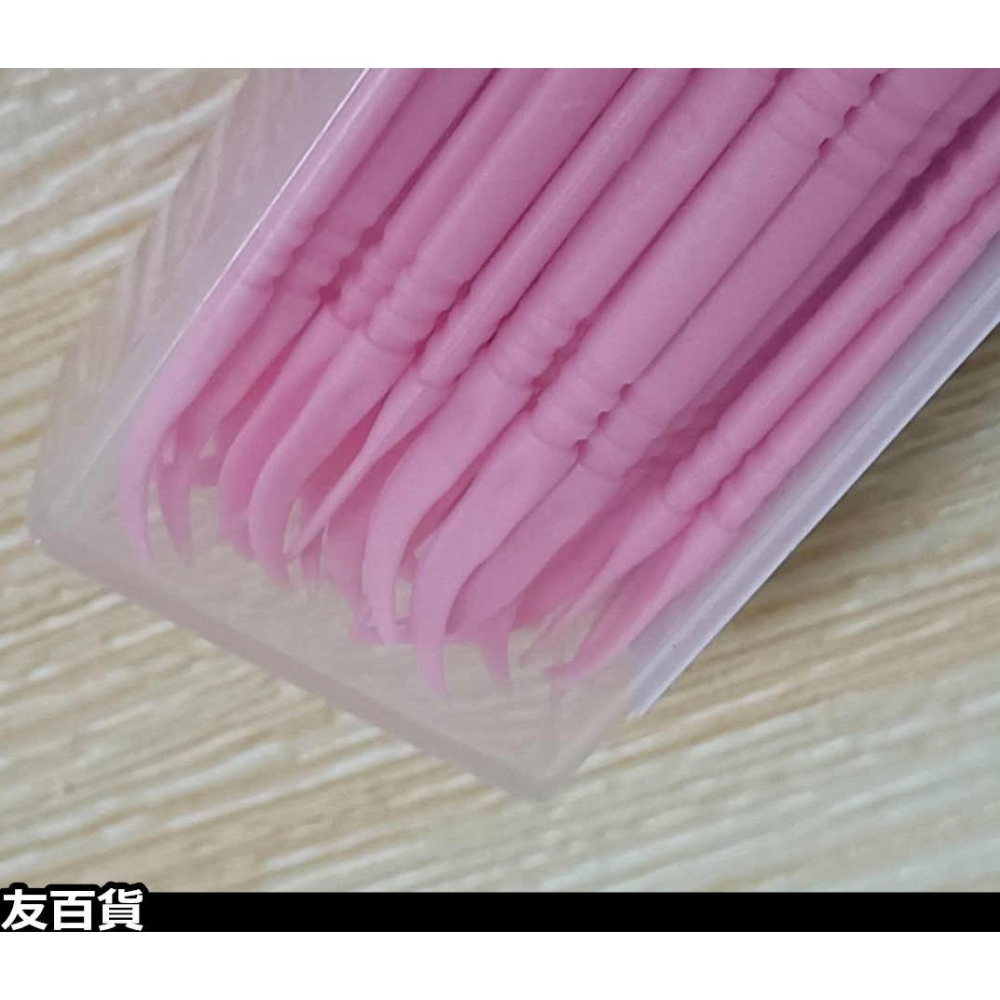 《友百貨》台灣製 小金魚牙籤刷 (50支/盒) 牙間刷 牙縫刷 牙尖刷 潔牙刷 牙籤棒 塑膠牙籤 清潔牙齒 NO706-細節圖5