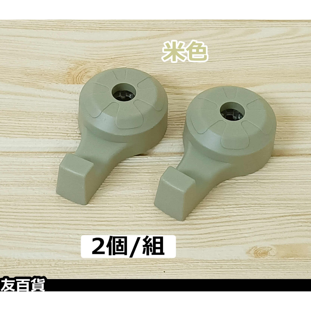 《友百貨》汽車頭枕掛鉤 (2個/組) 隱藏頭枕掛鉤 汽車掛勾 椅背掛勾 旋轉掛勾 車載掛勾 汽車掛鉤-細節圖3