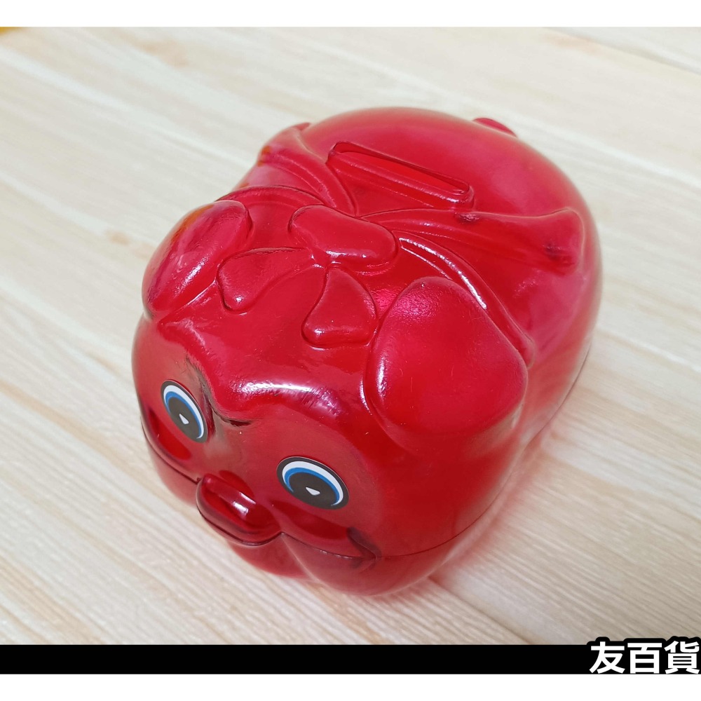 台灣製 透明小豬存錢筒 4號墣滿/2號撲滿 小豬撲滿 小豬錢筒 透明撲滿 零錢筒 明豬小豬禮品 新年禮品《友百貨》-細節圖6